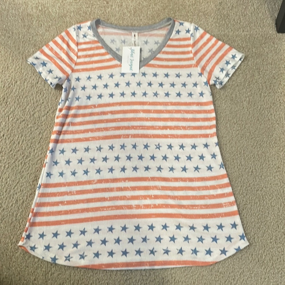 Blue Layne Boutique Top